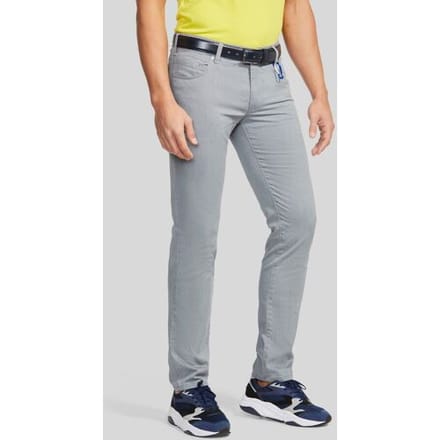 Meyer Broek M5 Slim Subtle Cotton Stretch Two-Tone Look Grijs / male