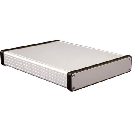 Hammond Electronics 1455C801 Profielbehuizing 80 x 54 x 23 Aluminium Aluminium 1 stuk(s)