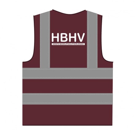 HBHV hesje RWS bordeauxrood