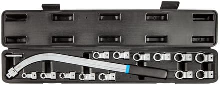 Grupa Topex NEO - Demontagesleutel Set - Verwisselbare Einden - 14 Stuks