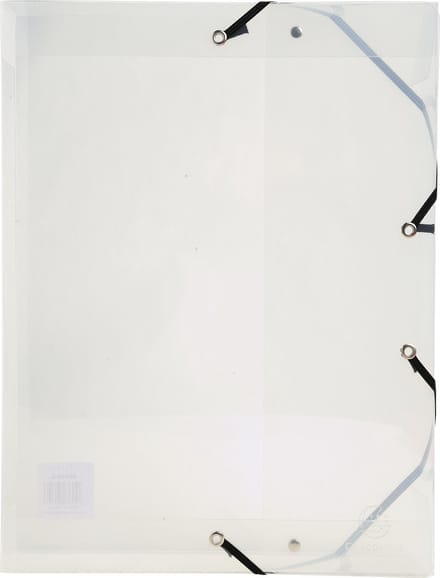 Exacompta 8x Crystal PP Klasseerdoos met Rug 60mm - A4 - Transparant - 5982E