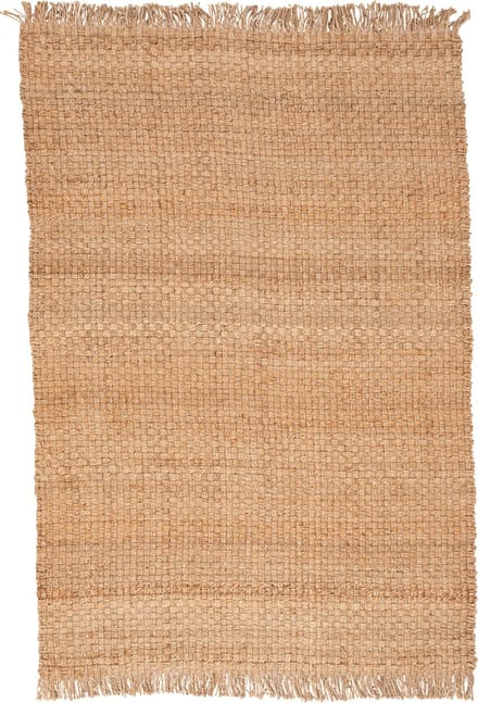 Pergamon Natuurvezel tapijt Jute Salsa met franjes