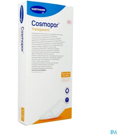 Hartmann Cosmopor Transparent 10 x 25cm - 25 stuks