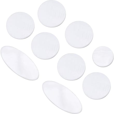 9 stuks/set Exquise Saxofoon Klepknop Inleg voor Alto Tenor Sopraan Saxofoon Accessoire white