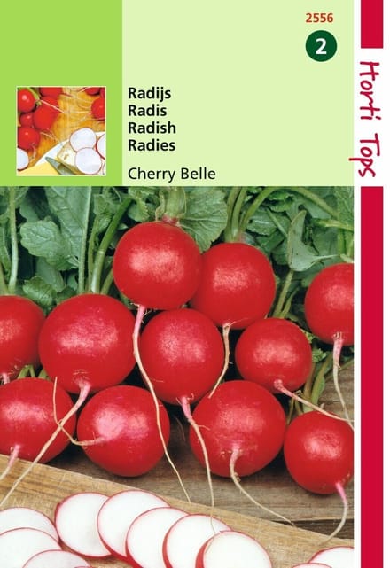 2 stuks Hortitops Radijs Cherry Belle