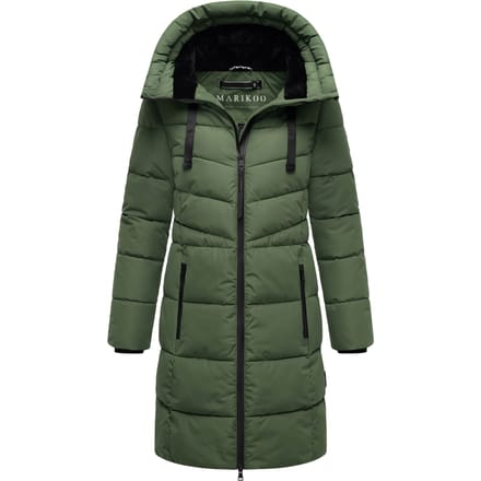 Marikoo Natsukoo dames winterjas – warm, teddyvoering & capuchon