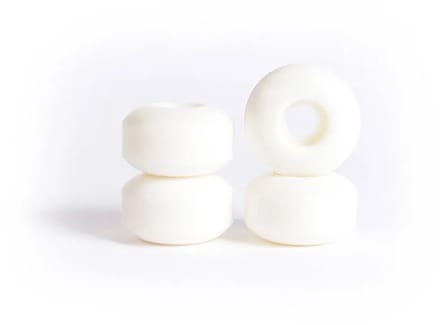 Yocaher Qball Skateboardwielen Wit 52 x 31 mm
