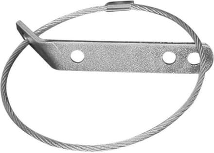 Benson Veiligheidskabel hulpkoppeling - ongeremde aanhanger - 20 cm