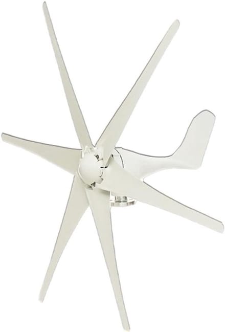 Windturbine Generator - Kleine Windmolen - Energie Opwekken - Intelligente Microprocessor - 6000W - Zwart