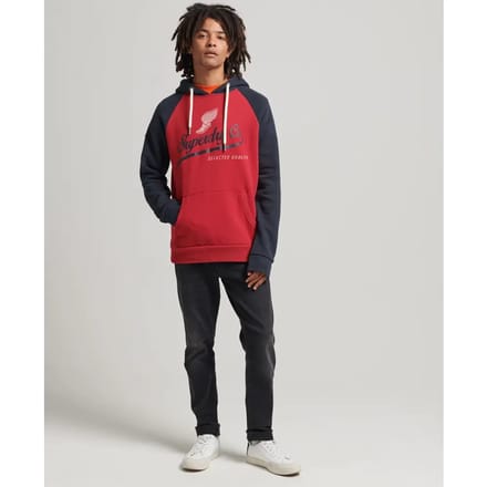 Sweatshirt capuchon met raglanmouwen Superdry Vintage Achilles