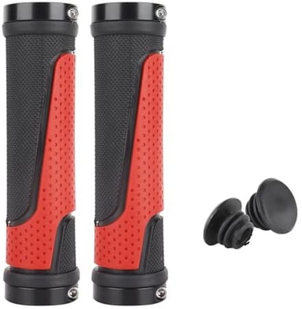 Fietsstuurgrepen - Antislip Rubber Handvatten voor Fiets, MTB, BMX