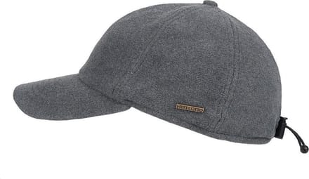 Hatland - Baseball cap voor heren - Lenox - Lichtgrijs - maat S/M (56CM)