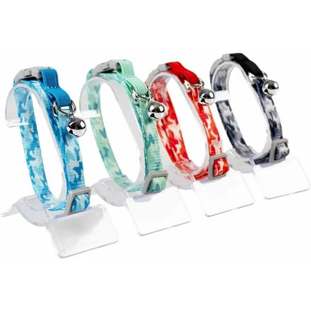 Duvo+ Kattenhalsband Camouflage 20-30CM / 10MM