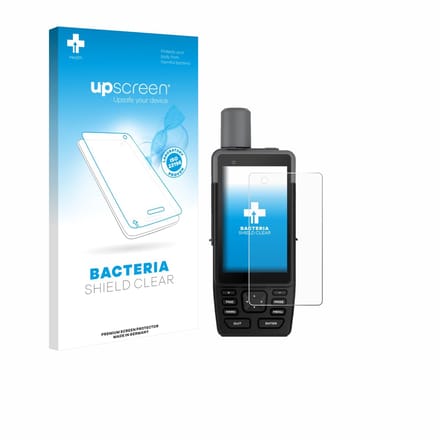 upscreen - Screenprotector voor Garmin GPSMAP H1 - Folie Beschermfolie transparant antibacterieel