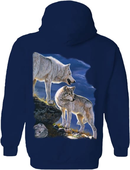 Tundra Wolf The Coloured House Hoodie S