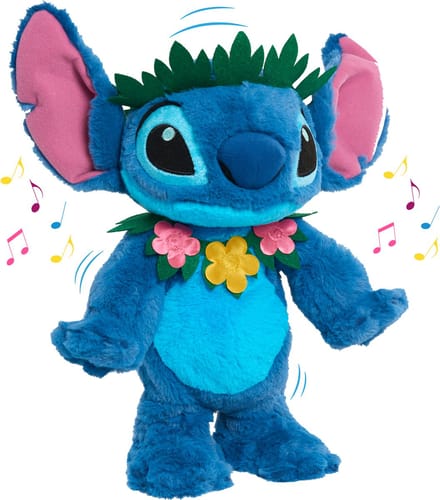 Disney Stitch - Dans & Zing met Stitch - Interactieve pluchen knuffel