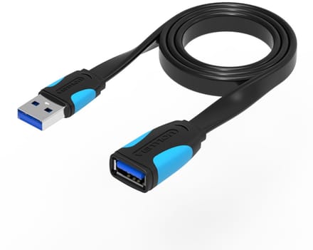 Vention A13 USB 3.0 Male naar Female verlengkabel dataoverdrachtskabel synchroniseer - Lengte 2m