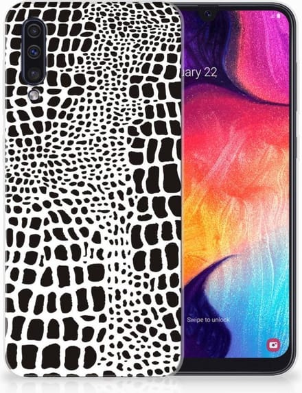Samsung Galaxy A50 TPU Hoesje Slangenprint