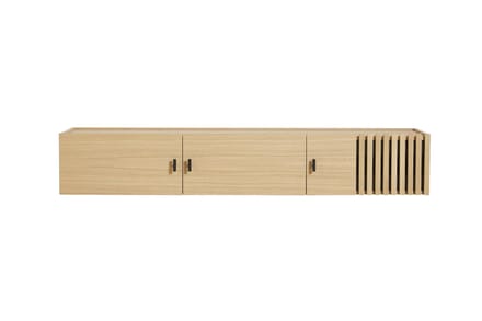 Woud Array Sideboard - eiken - 150 cm (wandmontiert)