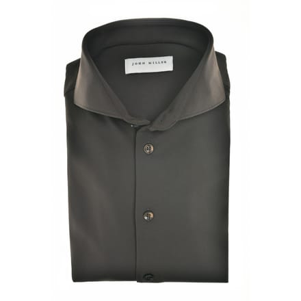 John Miller Overhemd Slim Fit  Groen 5142675