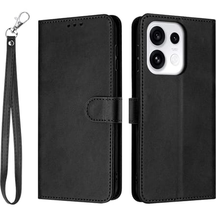 Comfycase Reno16 F 5G Bookcase Hoesje Zwart