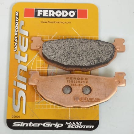 Remblokken Ferodo voor Scooter Yamaha 500 T-Max 2010 tot 2011 SJ064 / achteraan Nieuw