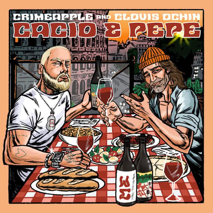 Crimeapple & Clovis Ochin - Cacio & Pepe (LP) (Coloured Vinyl)