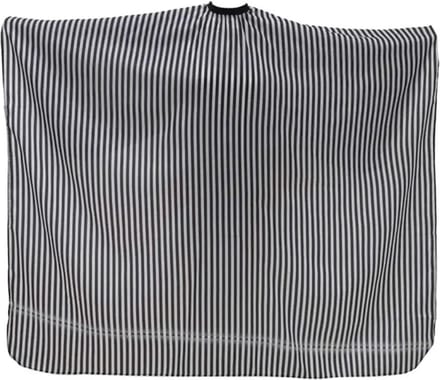 Livano Baardschort - Beard Bib - Scheerschort - Baard Cape - Kappersmantel - Kapmantel - Zwart/Wit