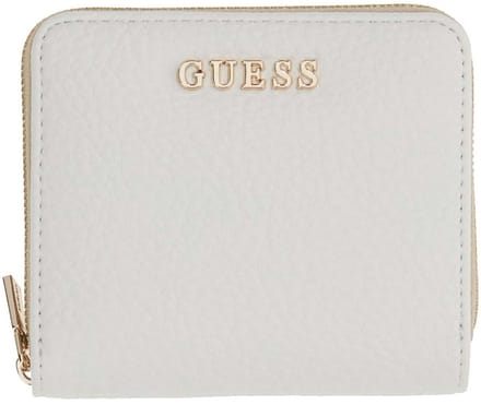 GUESS portemonnee Jessa SLG Zip Around Wallet White wit
