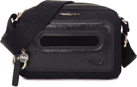Hedgren Schoudertas Hfika Fika Ristretto Crossover + RFID Celebration Black Zwart