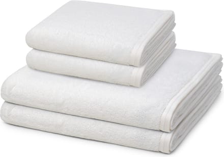 Vossen Sonstiges 2 X handdoek 2 X douchehanddoek - in set 4 pack Vegan Life