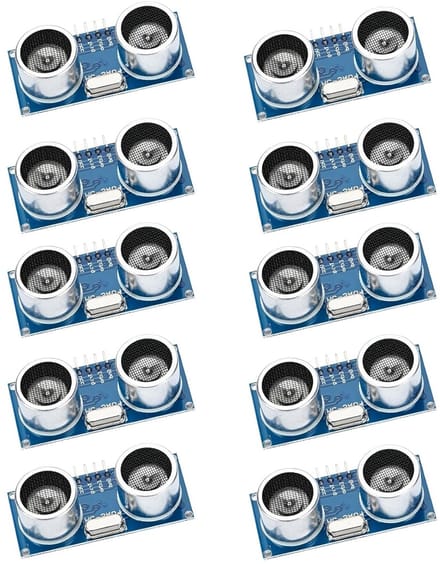 Ultrasone Afstandsmeting Sensor Module voor Robotica en Drones - 10 Stuks voor Precisie en Betrouwbaarheid