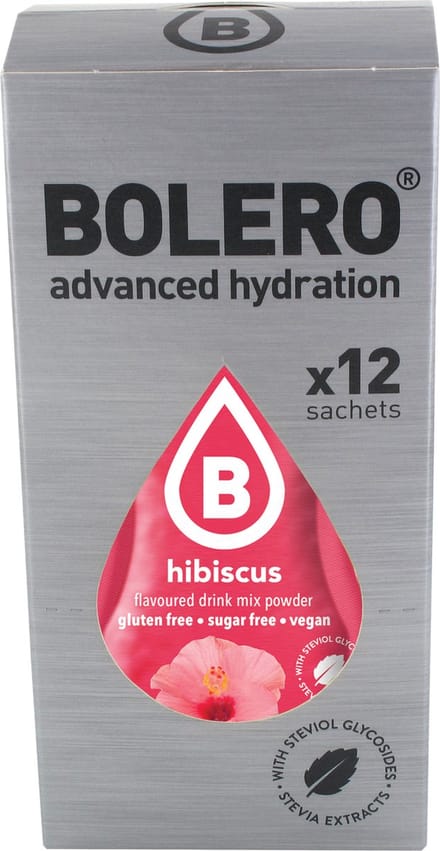 Bolero Siropen - Hibiscus 12 x 3 gram