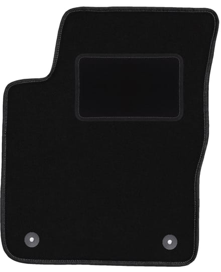 Bestuurdersmat zwart voor: Hyundai i10 hatchback (2007-2013)