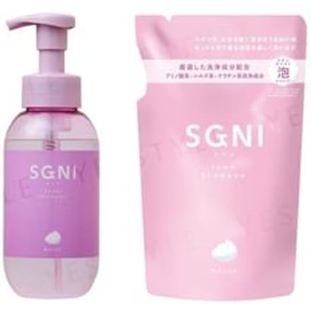 SGNI - Moist Foam Shampoo 480ml