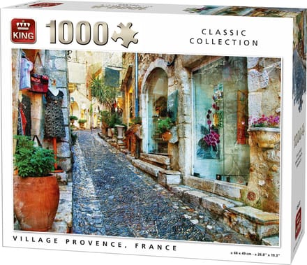 Classic Collection Village Provence 1000 pcs, 68 x 49 cm, 8+