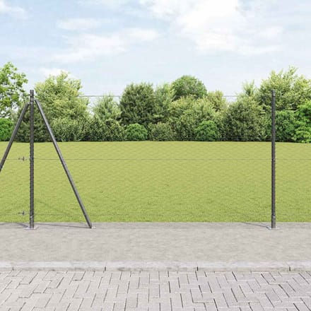 vidaXL - zeshoekig - gaashek - met - betonnen - voetstuk - 100 - x - 1,4 - m