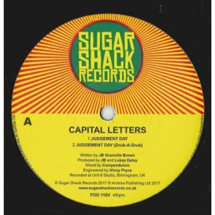 Capital Letters - Judgement Day (12" Single) (Limited Edition)