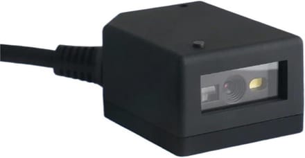 Bedrade QR-scanner - Barcodelezer Scanner - Magazijn Scannen - Vaste Motor - 1.5m Draad - Zwart
