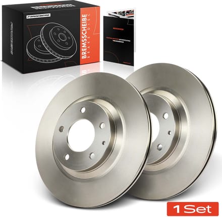 Frankberg 2x Remschijven Achteras voor Mazda RX-8 FE SE 1.3L 2003-2012