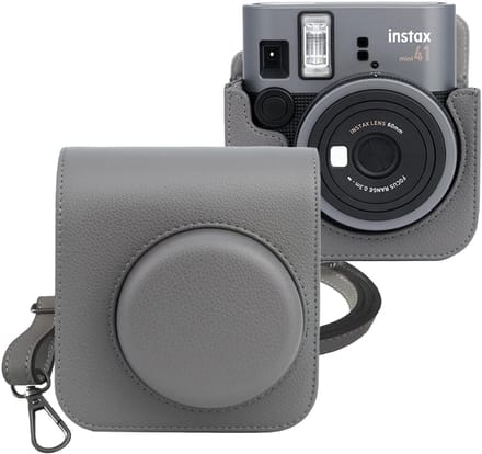 EtuiTab - Protective Case - FujiFilm Instax MINI 41 - Grijs - Eco-leder