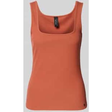 T-shirt met labelprint