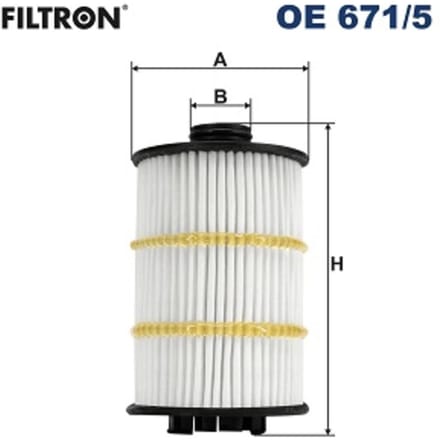 Oliefilter FILTRON OE 671/5