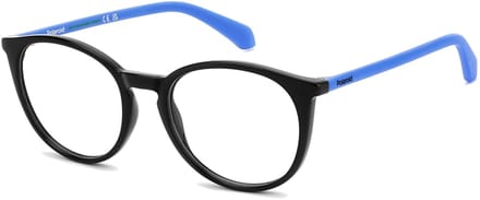 Polaroid Kinderen PLD D855 Black blue 48/17/130 JUNIOR Brilmonturen
