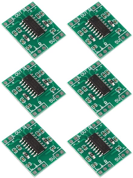 Allecto - Digitale Versterker - 2x3W Class D - Compact formaat - Audio Module - Hoogwaardige geluidskwaliteit - Geschikt voor muziek - Mini formaat