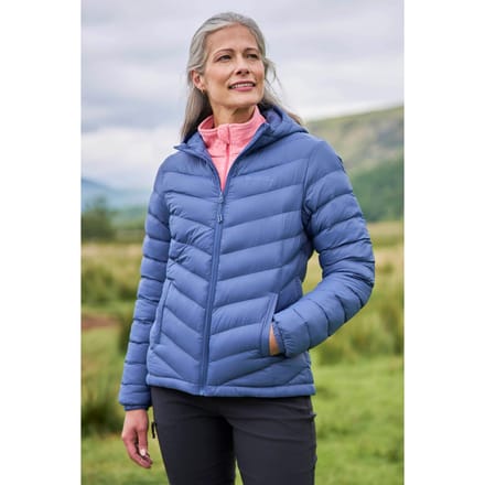 Mountain Warehouse Dames/dames Seizoenen Gewatteerd Jasje (Blauw)