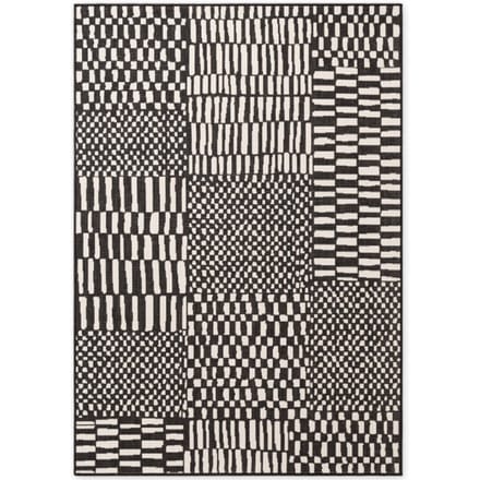 Ted Baker Haringey buitenkleed Barkham Zwart/Wit - 160 x 230 cm - (M)