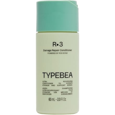TYPEBEA Shampoo & Conditioner R·3 Damage Repair Afzetting reparatiespoeling Dames 60 ml