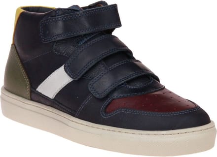 Kipling Aniello Blauw-Rode Velcroschoen
