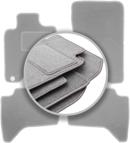 Grijze automatten voor: Mitsubishi L200 IV pick-up (2006-2015)